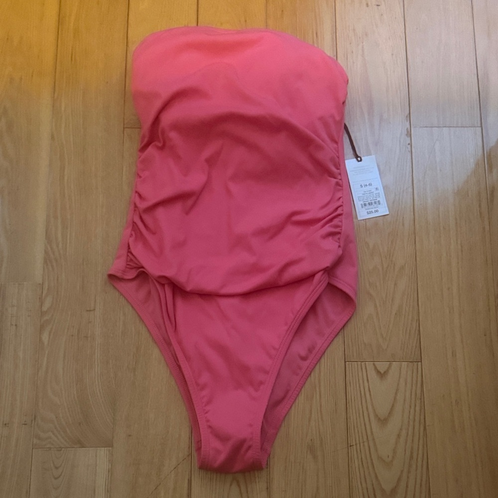 Pink One Piece Swimsuit